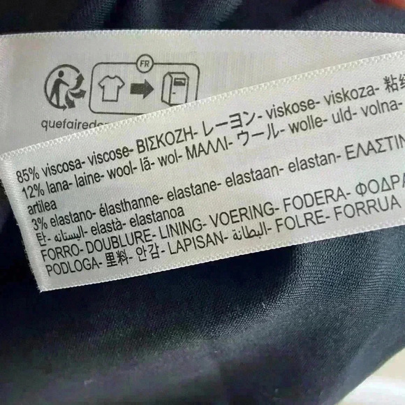 Massimo Dutti jumpsuit navy blue wide legs sleeveless. Small. NWT Retail:$259 - Picture 10 of 11